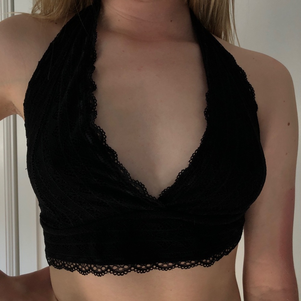 Black bralette